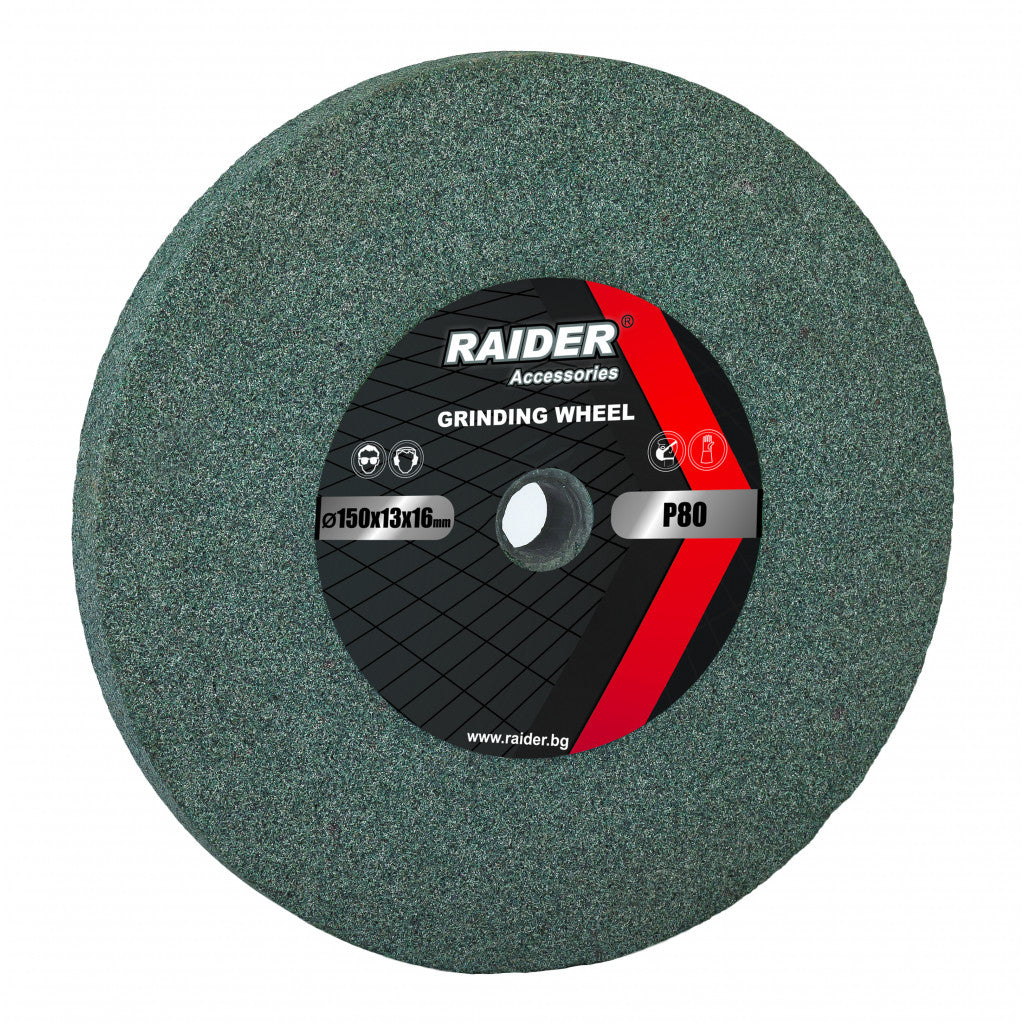 Диск за шмиргел ø200x20xø16mm зелен Р60 Raider Power Tools BGShopping.net