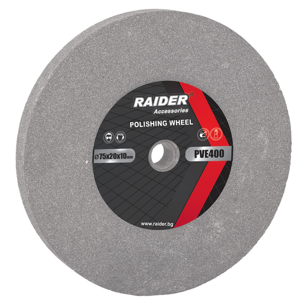 Диск за шмиргел ø72x20xø10mm за полиране PVE400 Raider Power Tools BGShopping.net