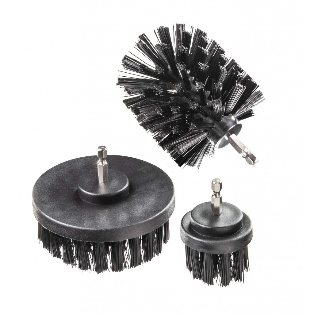 Четки за бормашина и винтоверт HEX 1/4" 3бр. к-т Raider Power Tools BGShopping.net