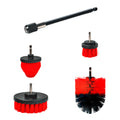 Четки за винтоверт Ø50 Ø64 Ø90 Ø100mm 150mm HEX1/4" 5бр. к-т Raider Power Tools BGShopping.net