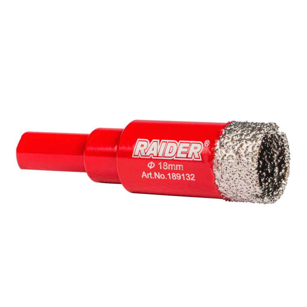 Боркорона Diamond Dry за бормашина Ø18mm Raider Power Tools - BGShopping.net