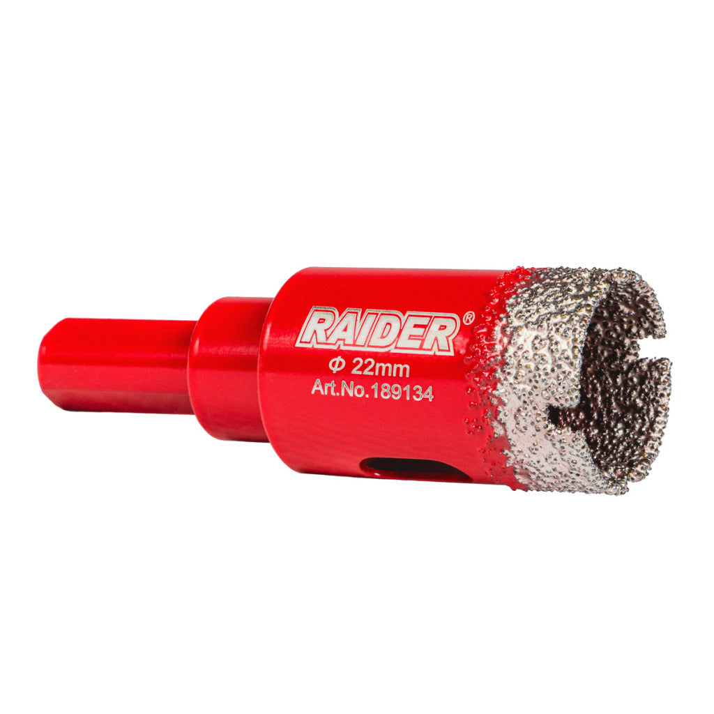 Боркорона Diamond Dry за бормашина Ø22mm Raider Power Tools - BGShopping.net