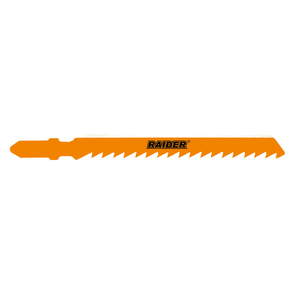 Нож за прободен трион дърво "Т" 8tpi 5бр Raider Power Tools BGShopping.net