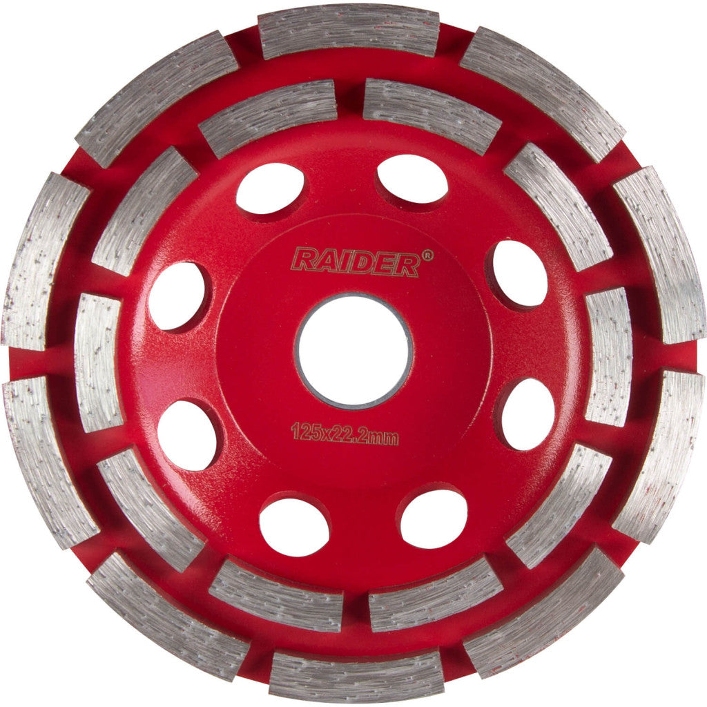 Диск диамантен за шлайфане 125x22.2mm Long Life – Raider Power Tools