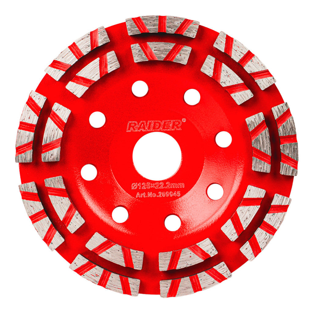 Диск диамантен за шлайфане 125x22.2mm B Turbo – Raider Power Tools