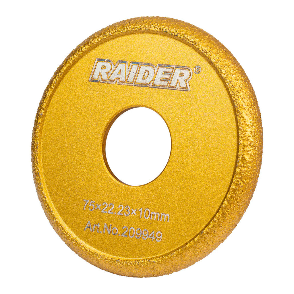 Диск диамантен за шлайфане 10mm – за U-образни канали Raider Power Tools - BGShopping.net