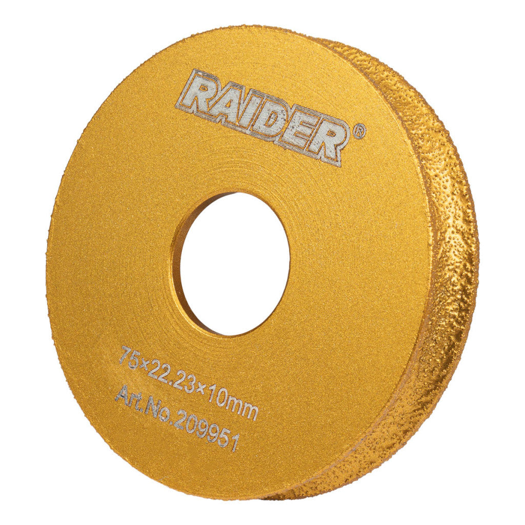 Диск диамантен за кръглo шлайфане ръбове 10mm Raider Power Tools - BGShopping.net