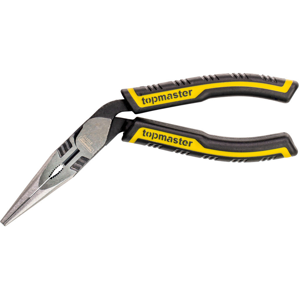 Клещи дългоусти с извита глава трето поколение 200 mm Topmaster Professional Top Master Pro BGShopping.net