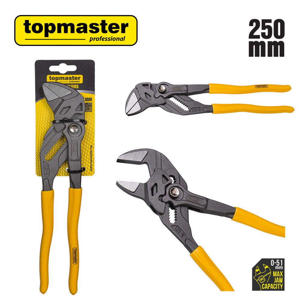 Клещи ключ 250mm TMP Top Master Pro - BGShopping.net