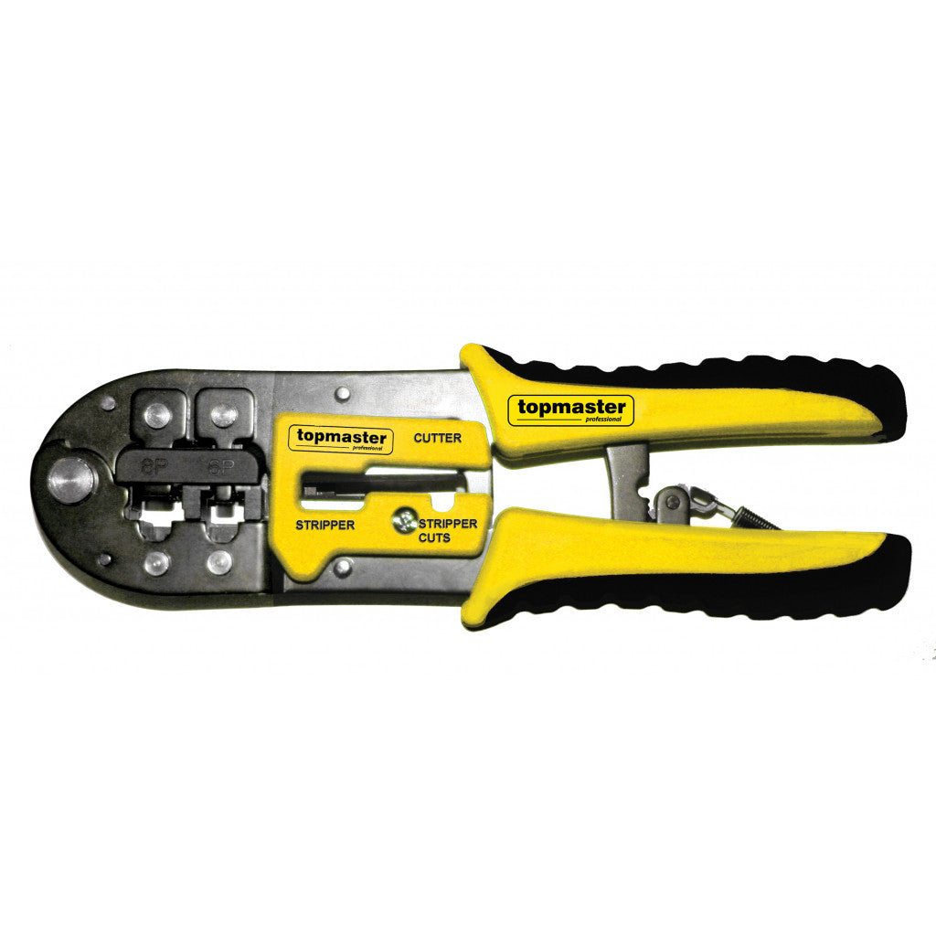 Клещи кримпващи за тел. и комп. конектори Topmaster Professional Top Master Pro BGShopping.net