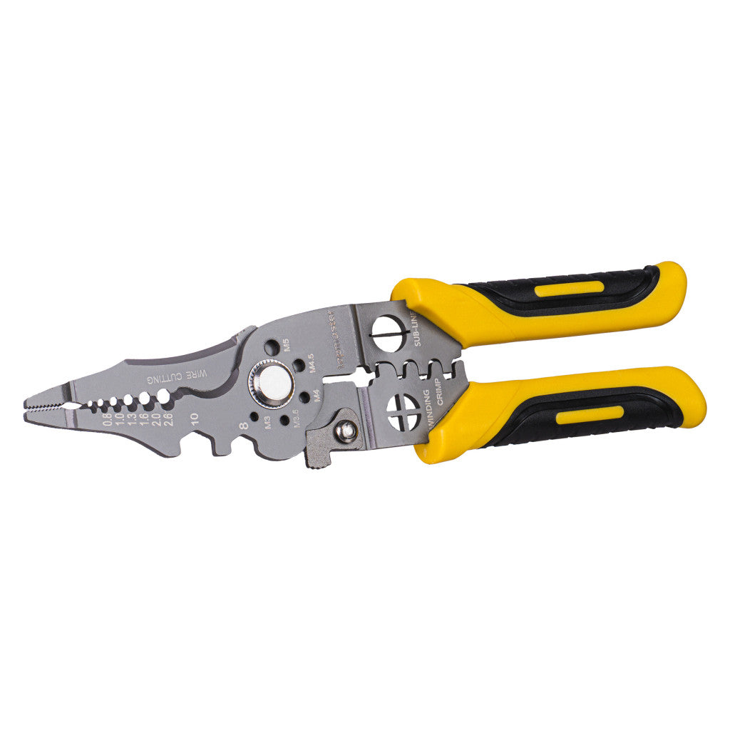Мулти клещи за почистване на кабелна изол. и кримп.230mm TMP – Top Master Pro