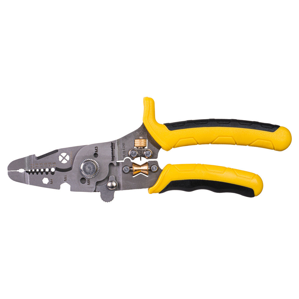 Мулти клещи за почистване на кабелна изол. и кримп.190mm TMP – Top Master Pro