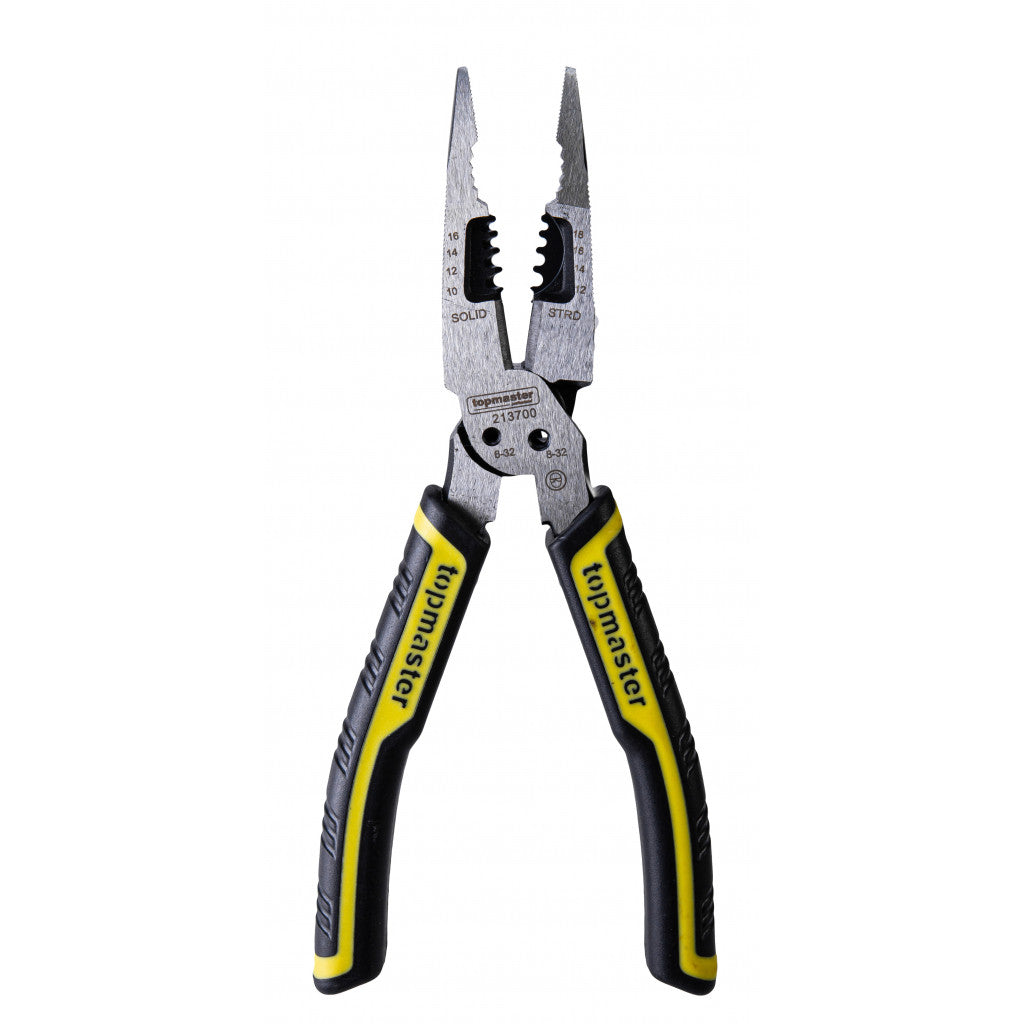 Клещи островърхи мултифункционални 6 в 1 210 mm Topmaster Professional Top Master Pro BGShopping.net