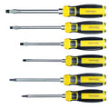 Отвертки к-т 6бр силови с шестгр. CR-V Topmaster Professional