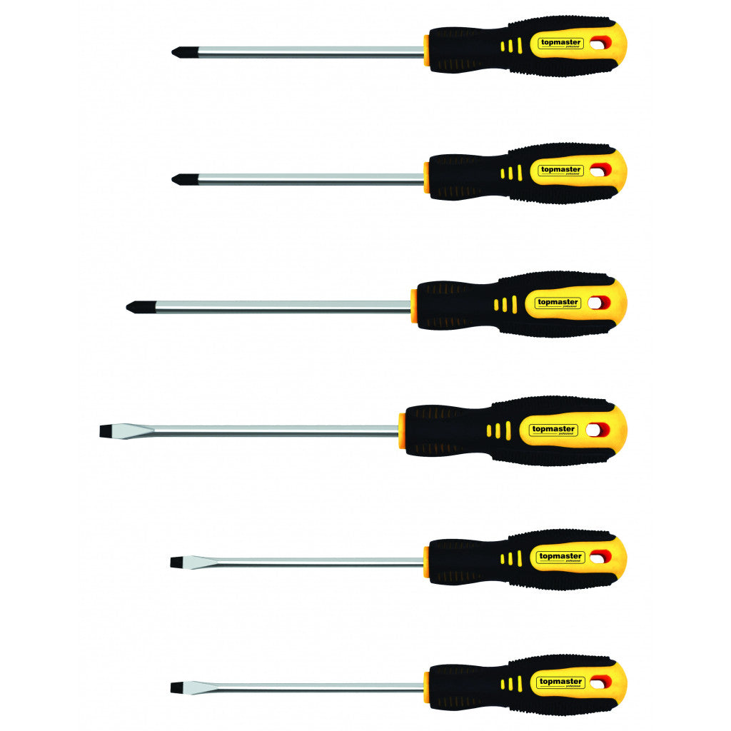 Отвертки к-т 6 бр CR-V Topmaster Professional – Top Master Pro