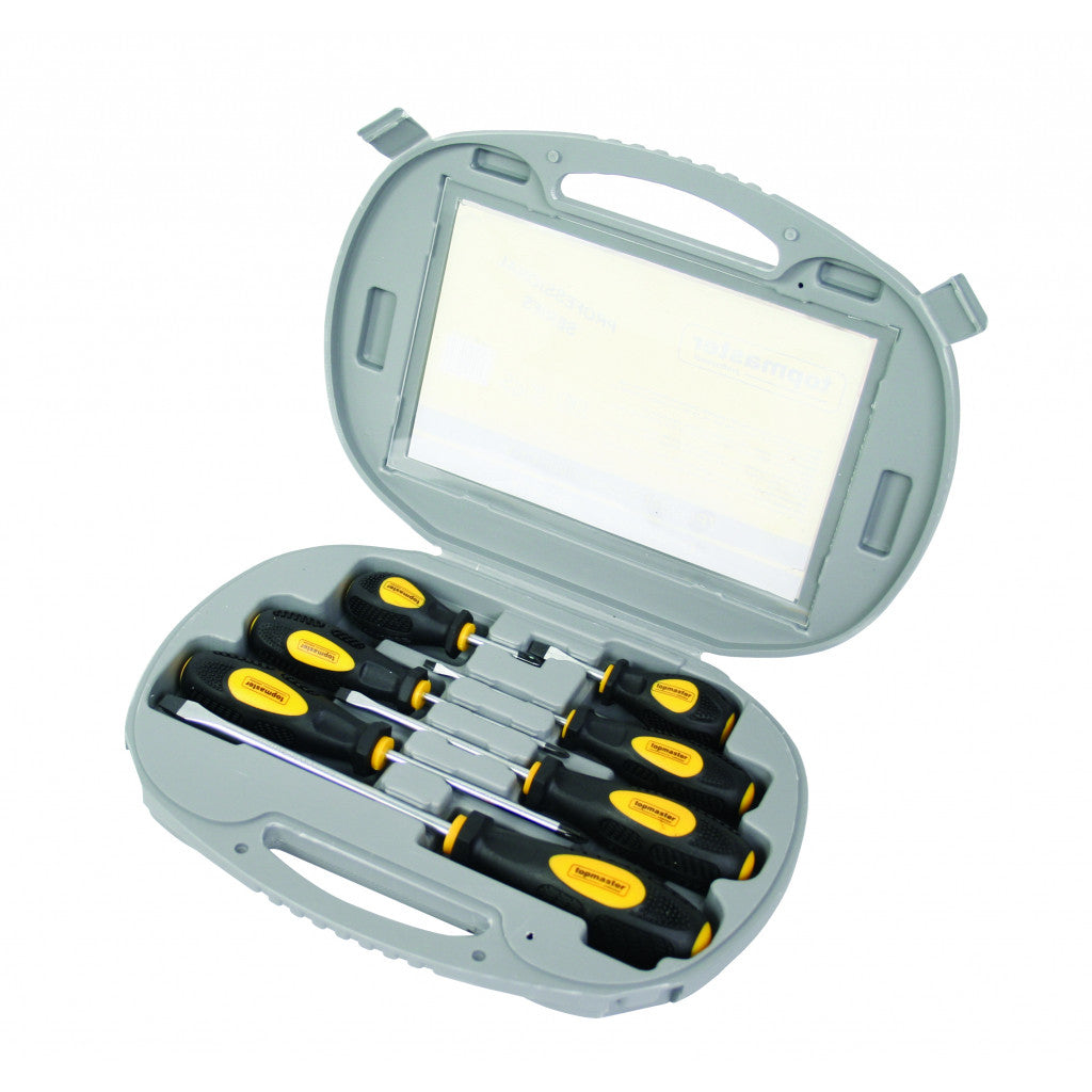 Отвертки к-т 7бр куфар CR-V Topmaster Professional Top Master Pro BGShopping.net