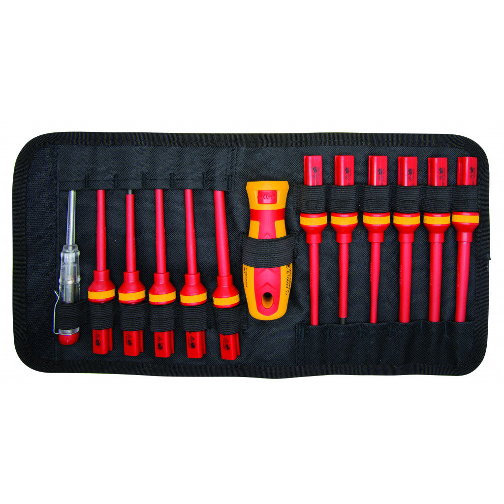 Отвертки изолирани VDE к-т 13бр Topmaster Professional Top Master Pro BGShopping.net