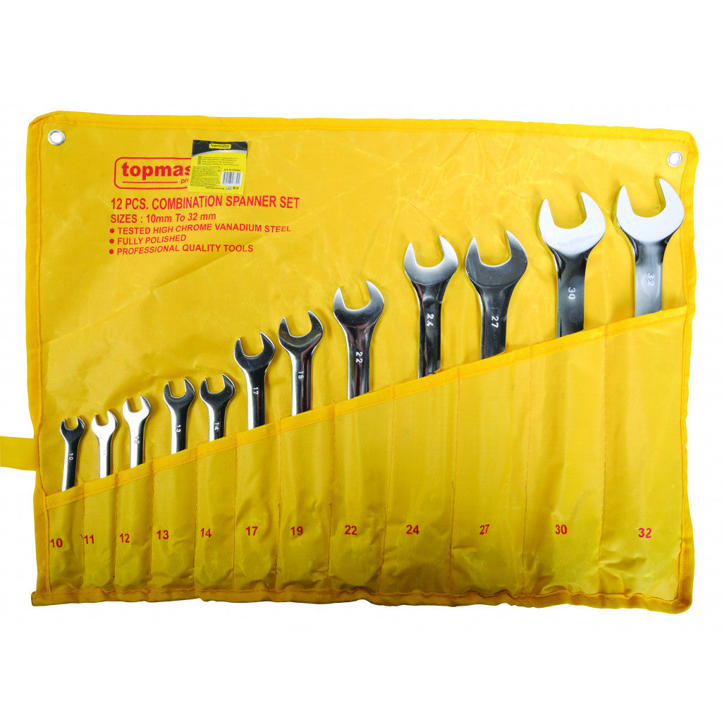 Ключ звездогаечен к-т 12бр 10-32mm CR-V Topmaster Professional Top Master Pro BGShopping.net