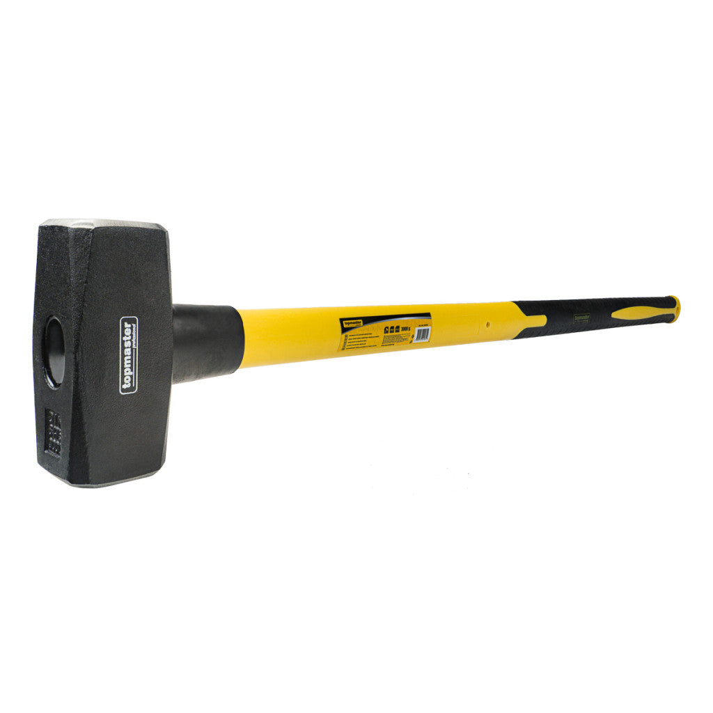 Чук каменарски с дръжка фибростъкло 3000 g TMP – Top Master Pro