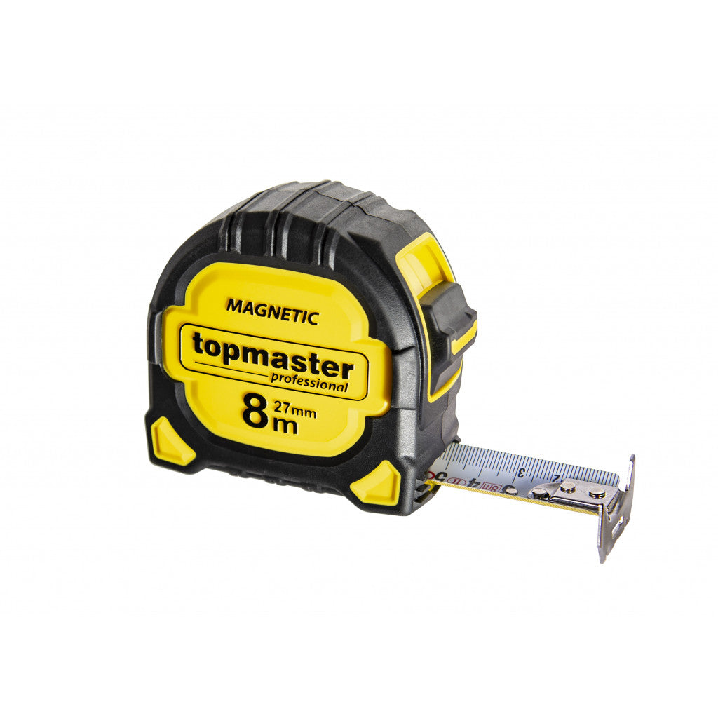 Ролетка магнитна SB трето поколение 8m x 27mm Topmaster Professional Top Master Pro - BGShopping.net