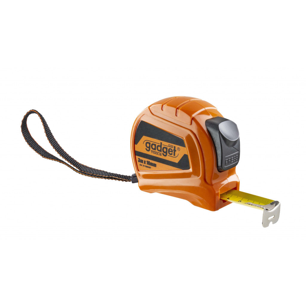 Ролетка пластмасова автостоп 3m x 16mm GADGET – Gadget