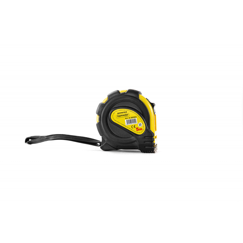 Ролетка с магнит. накр. 25mm х 5.0m Topmaster Professional – Top Master Pro