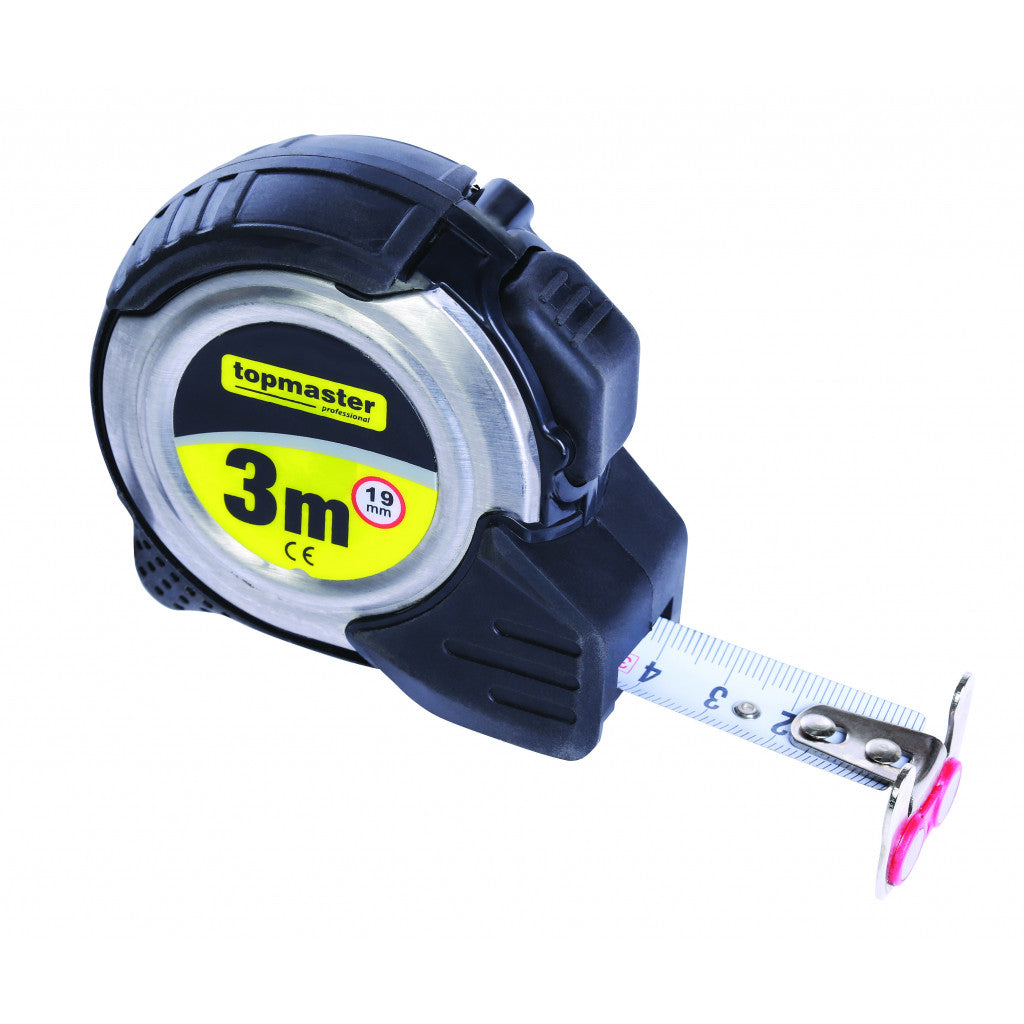 Ролетка магн. двоен стоп мет 10m х 25mm Topmaster Professional Top Master Pro - BGShopping.net