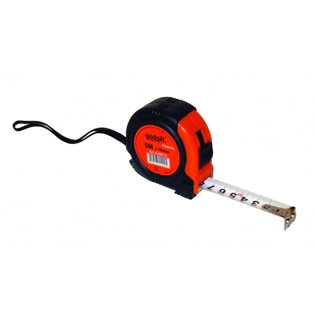 Ролетка с гума 5m x 19mm GADGET – Gadget