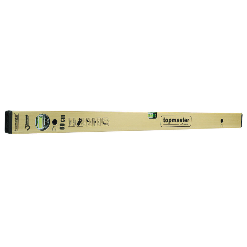 Нивелир алуминиев с магнит трето поколение 600mm Topmaster Professional – Top Master Pro