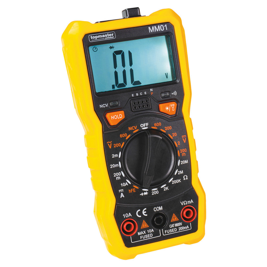 Дигитален мултицет MM01 Topmaster Professional – Top Master Pro