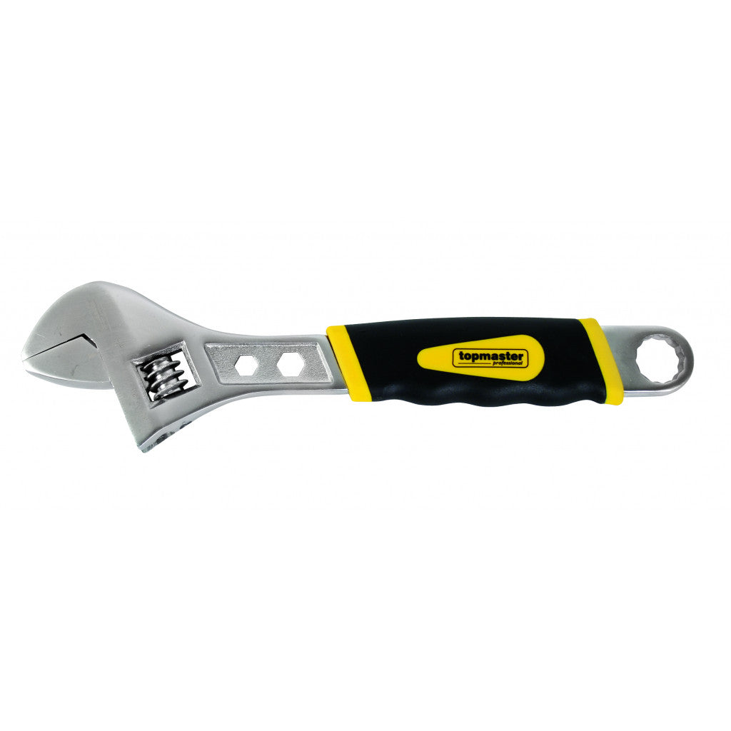 Френски ключ 200mm с двукомпонентна дръжка Topmaster Professional – Top Master Pro