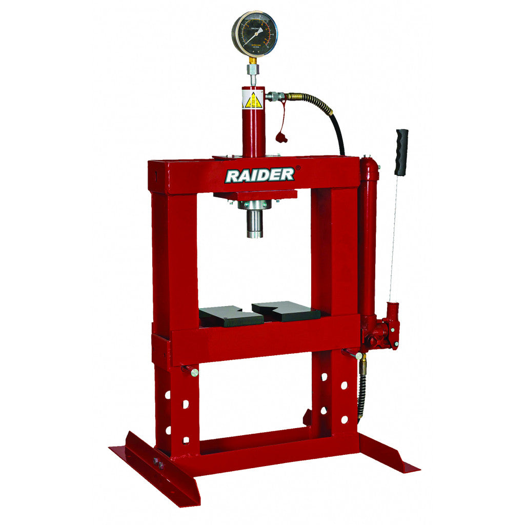Преса хидравлична 10t настолна с манометър RAIDER RAIDER RAIDER RD-HP02 Raider Power Tools BGShopping.net