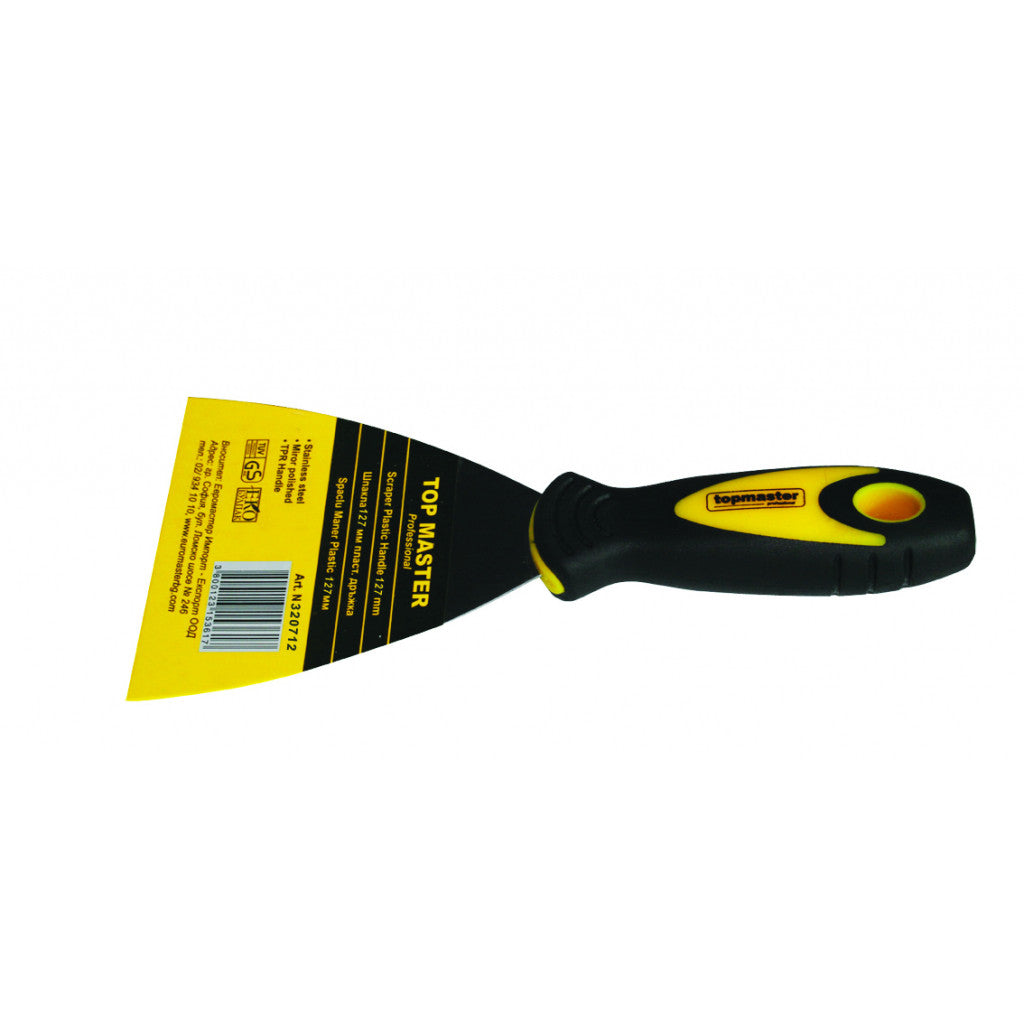 Шпакла пластмасова дръжка 127mm Topmaster Professional – Top Master Pro