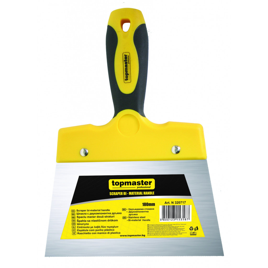 Шпакла пластмасова дръжка 180mm Topmaster Professional – Top Master Pro