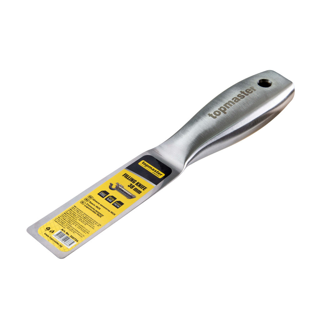 Шпакла монолитна INOX 38мм Topmaster Professional – Top Master Pro