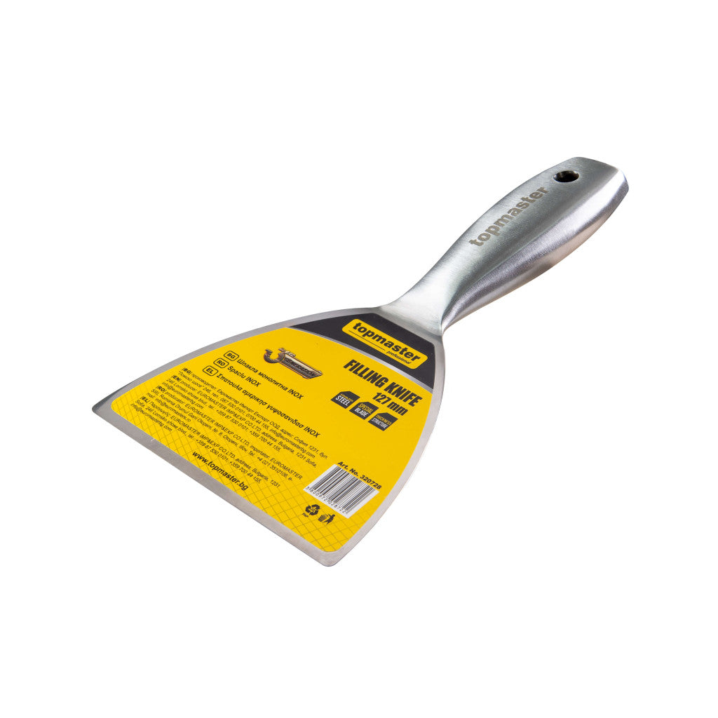 Шпакла монолитна INOX 127мм Topmaster Professional – Top Master Pro
