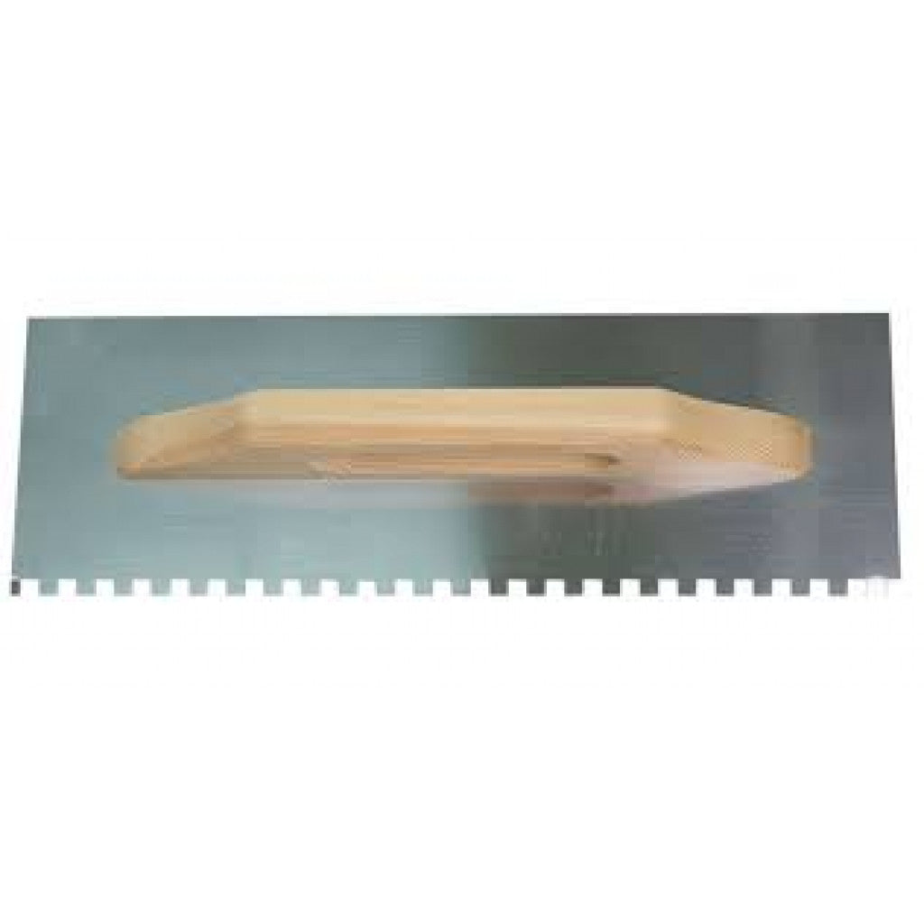 Маламашка дървена дръжка 380x130mm с гребен TopStrong – Top Strong