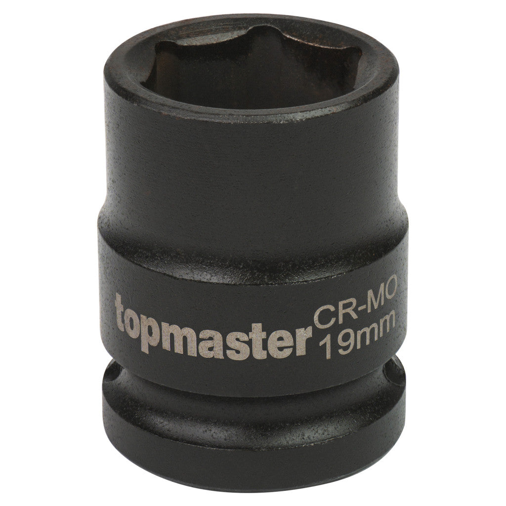 Вложка ударна 6 стенна 1/2"х19mm Topmaster Professional – Top Master Pro