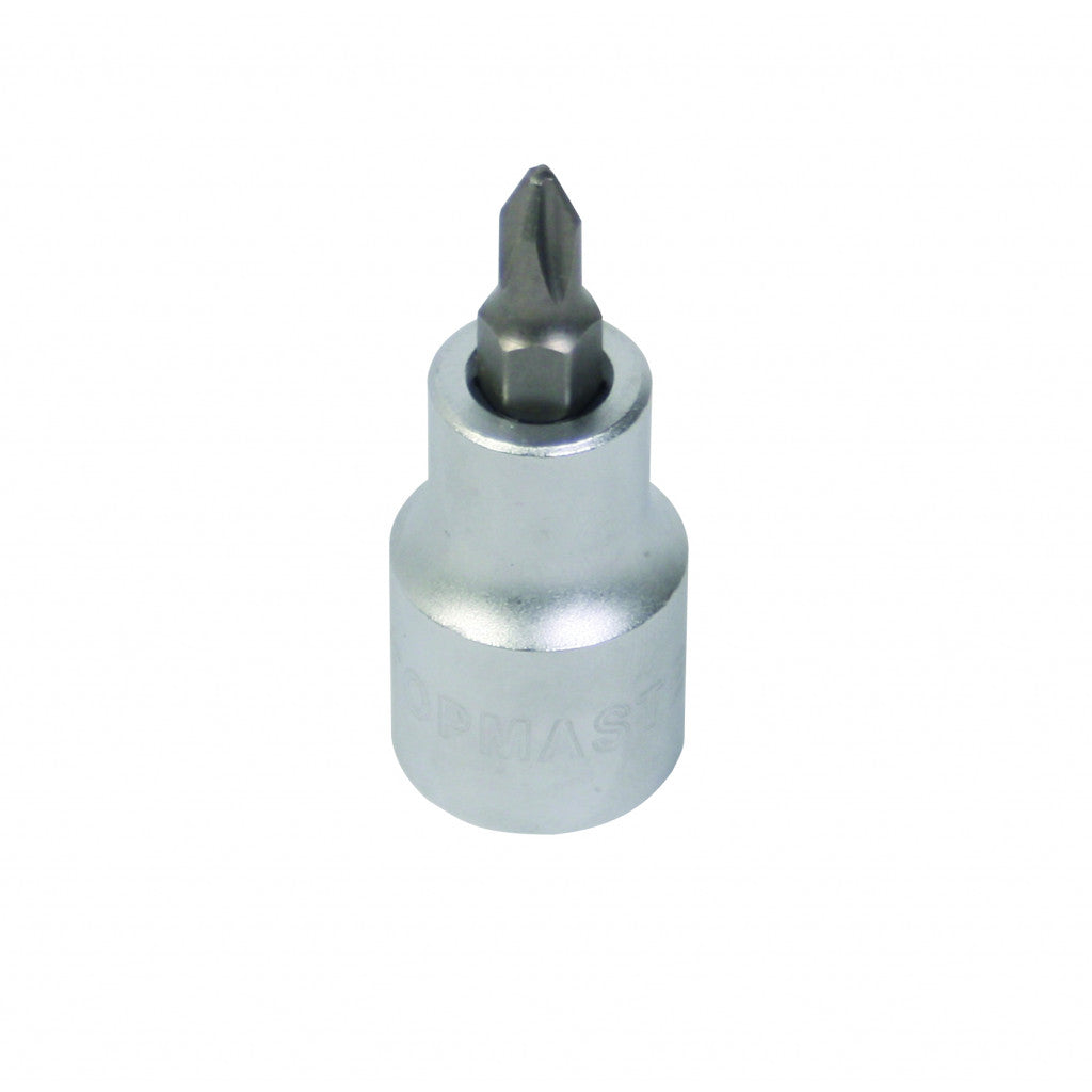 Вложка 1/2" с накр. кръстат PH2x55mm CR-V Topmaster Professional – Top Master Pro