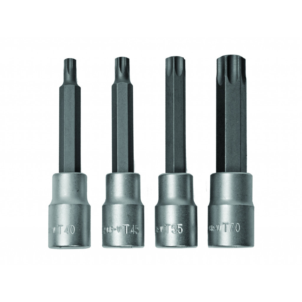 Вложки с накрайник 1/2"T40-T70 CR-V 4 бр Topmaster Professional – Top Master Pro
