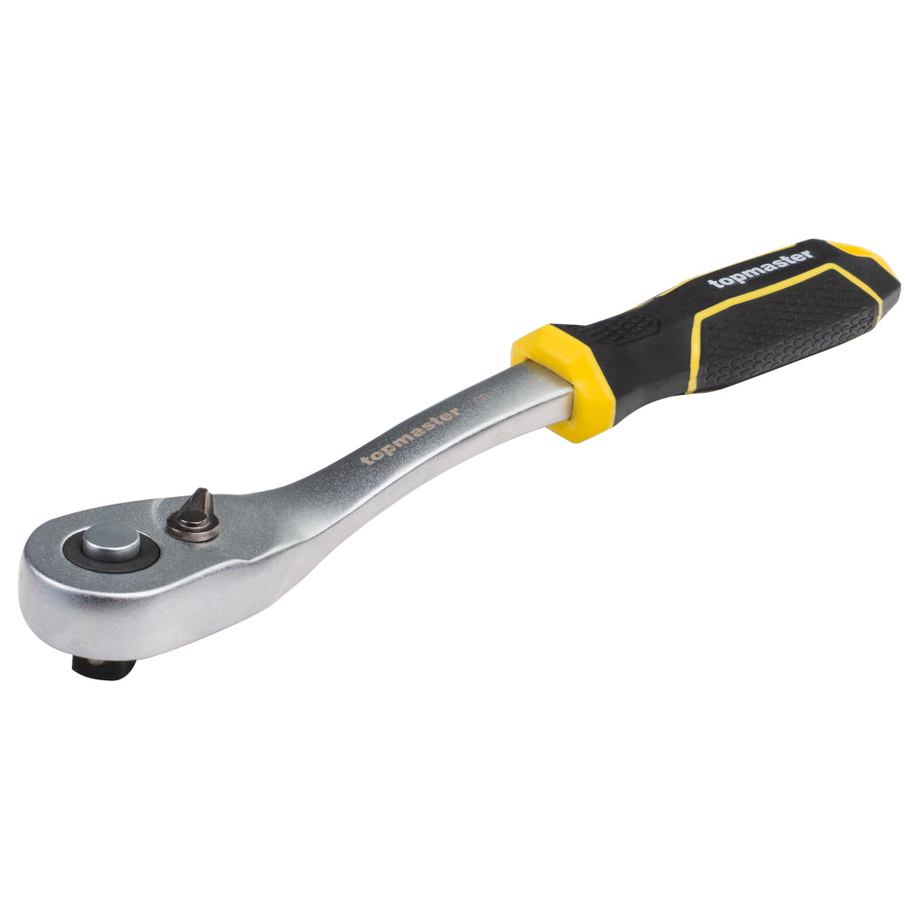 Тресчотка извита 3/8" 90з. CR-V Topmaster Professional