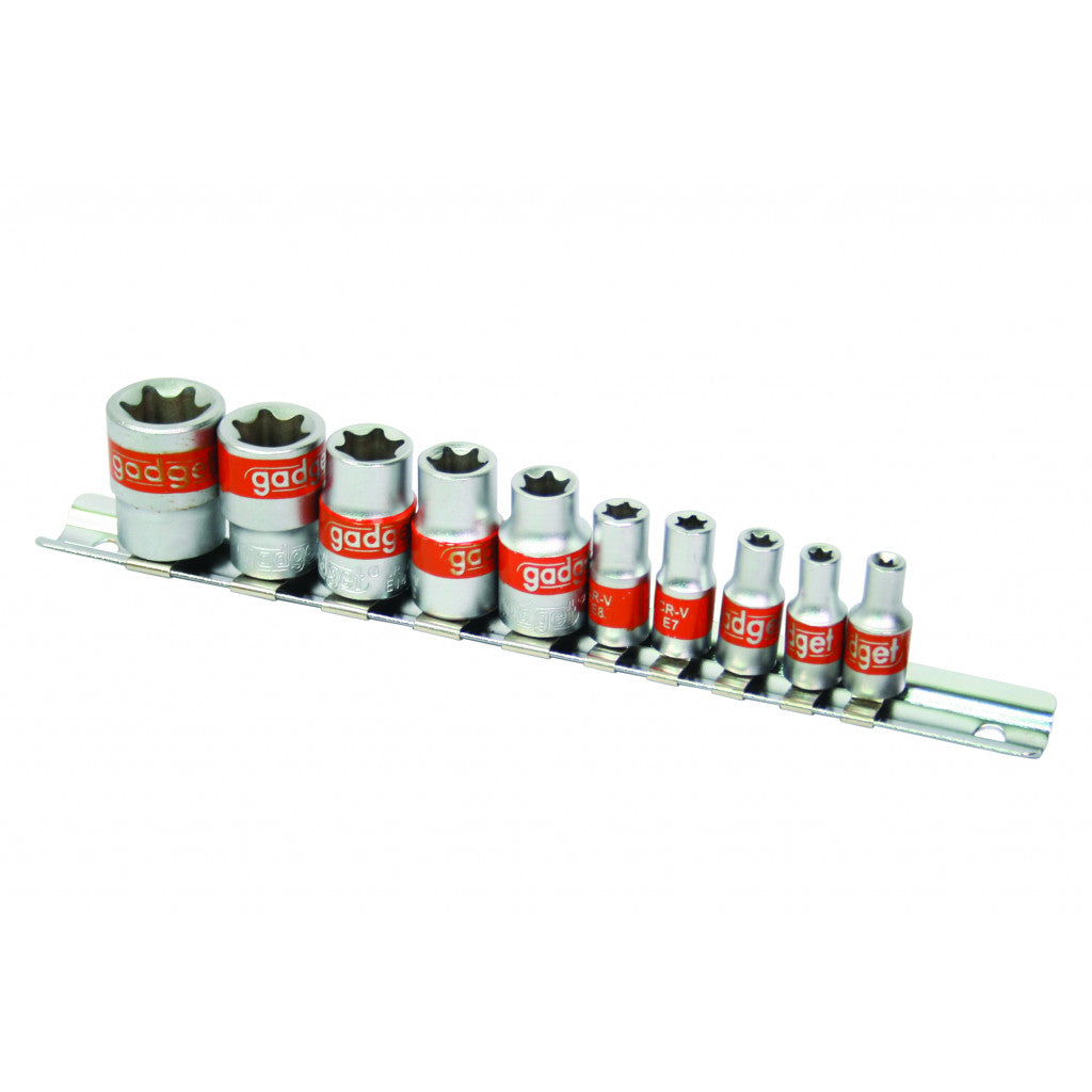 Вложки торкс 1/4" & 3/8" к-т 10бр CR-V GADGET Gadget - BGShopping.net