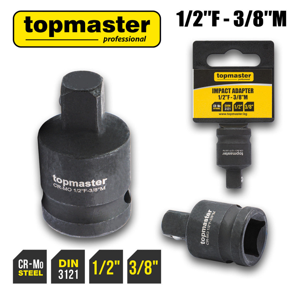Адаптер ударен 1/2F-3/8M TMP Top Master Pro - BGShopping.net