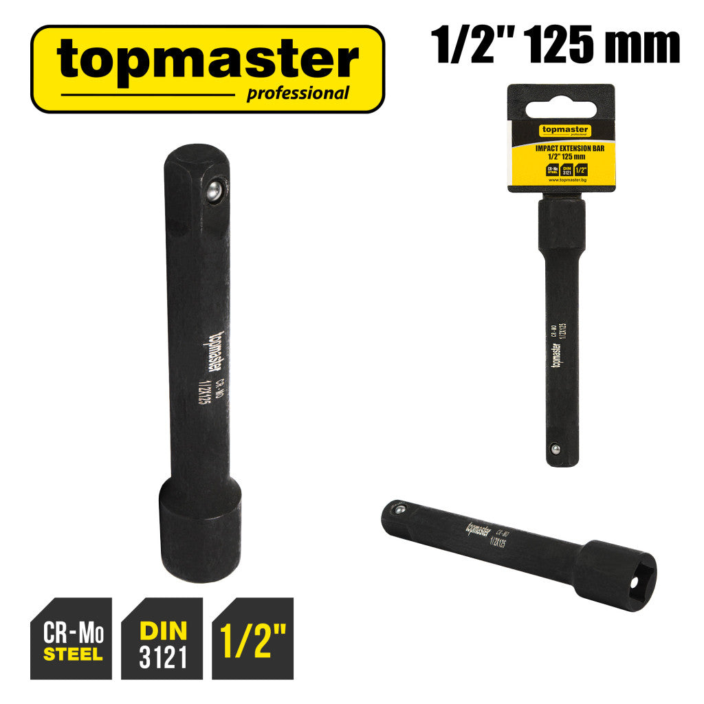 Удължение ударно 1/2" х 125 mm TMP Top Master Pro - BGShopping.net