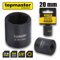 Вложка ударна 6 стенна 3/8"х20mm TMP Top Master Pro - BGShopping.net