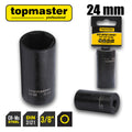 Вложка ударна удължена 6 стенна 3/8" х 24mm TMP Top Master Pro - BGShopping.net