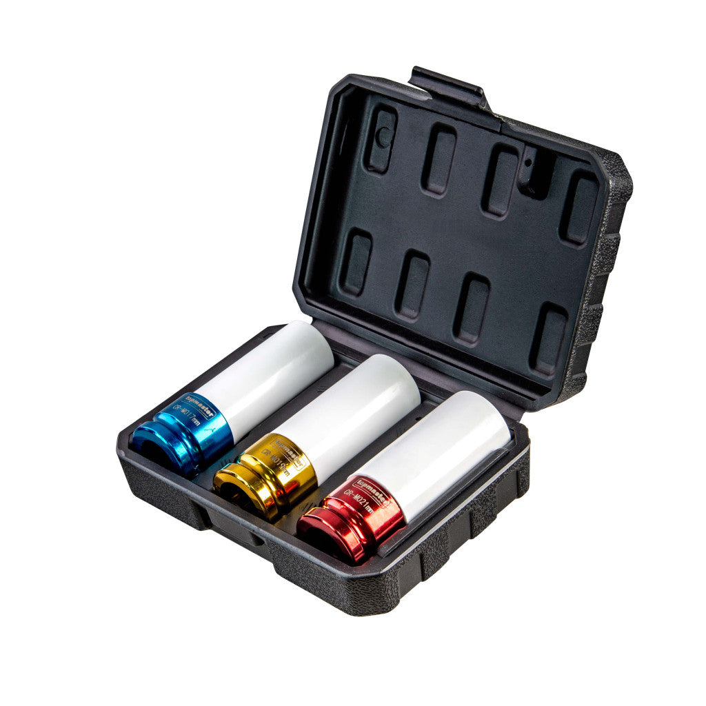 Комплект ударни вложки за лети джанти 17, 19, 21мм 1/2" Topmaster Professional – Top Master Pro
