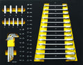Трей ключове и шестограми 54 части Topmaster Professional Top Master Pro BGShopping.net