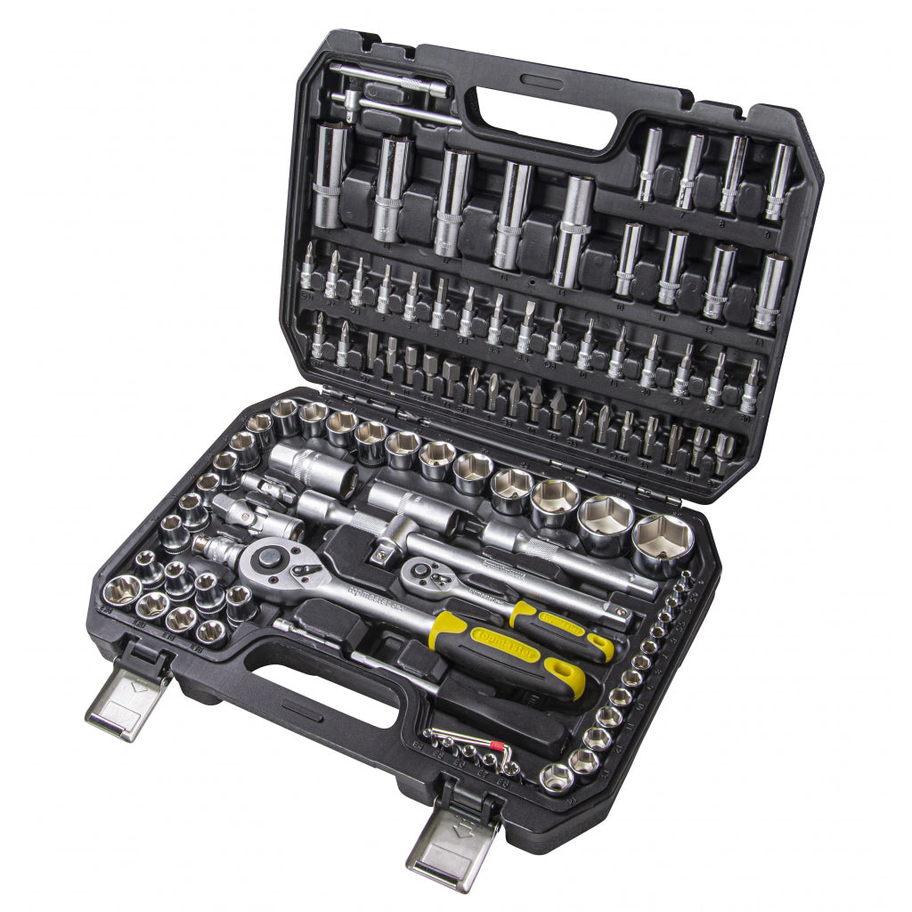 К-кт инструменти 108 части 1/4" & 1/2" CR-V Topmaster Professional