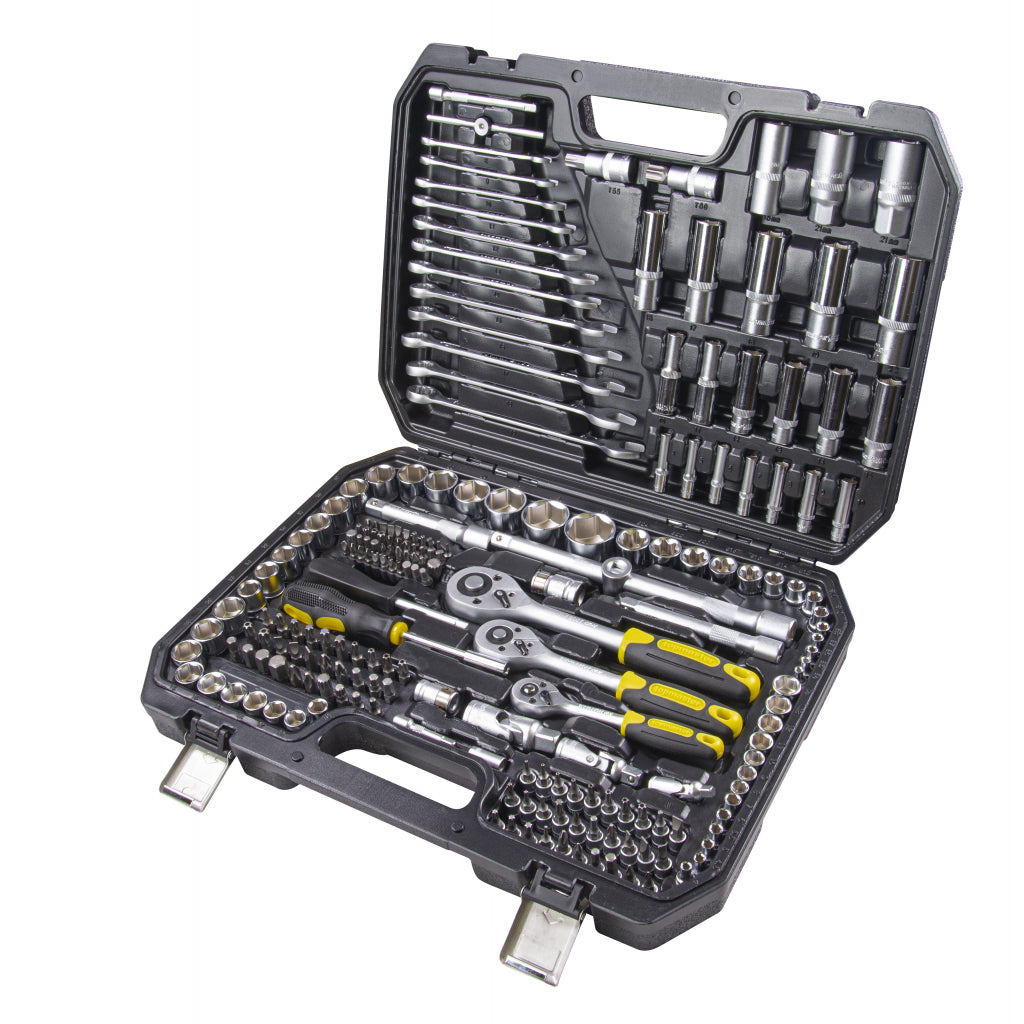 К-кт инструменти 216 части 1/4" & 3/8" & 1/2" CR-V Topmaster Professional